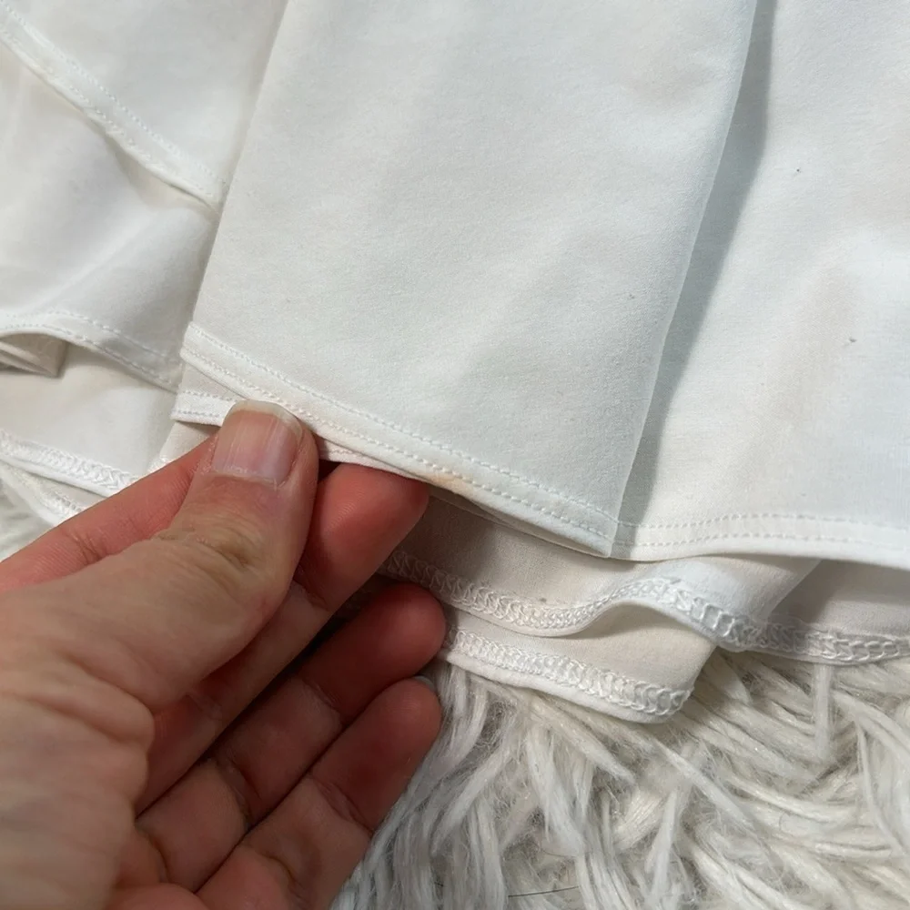Lululemon Court Rival High Rise Skirt *Tall White